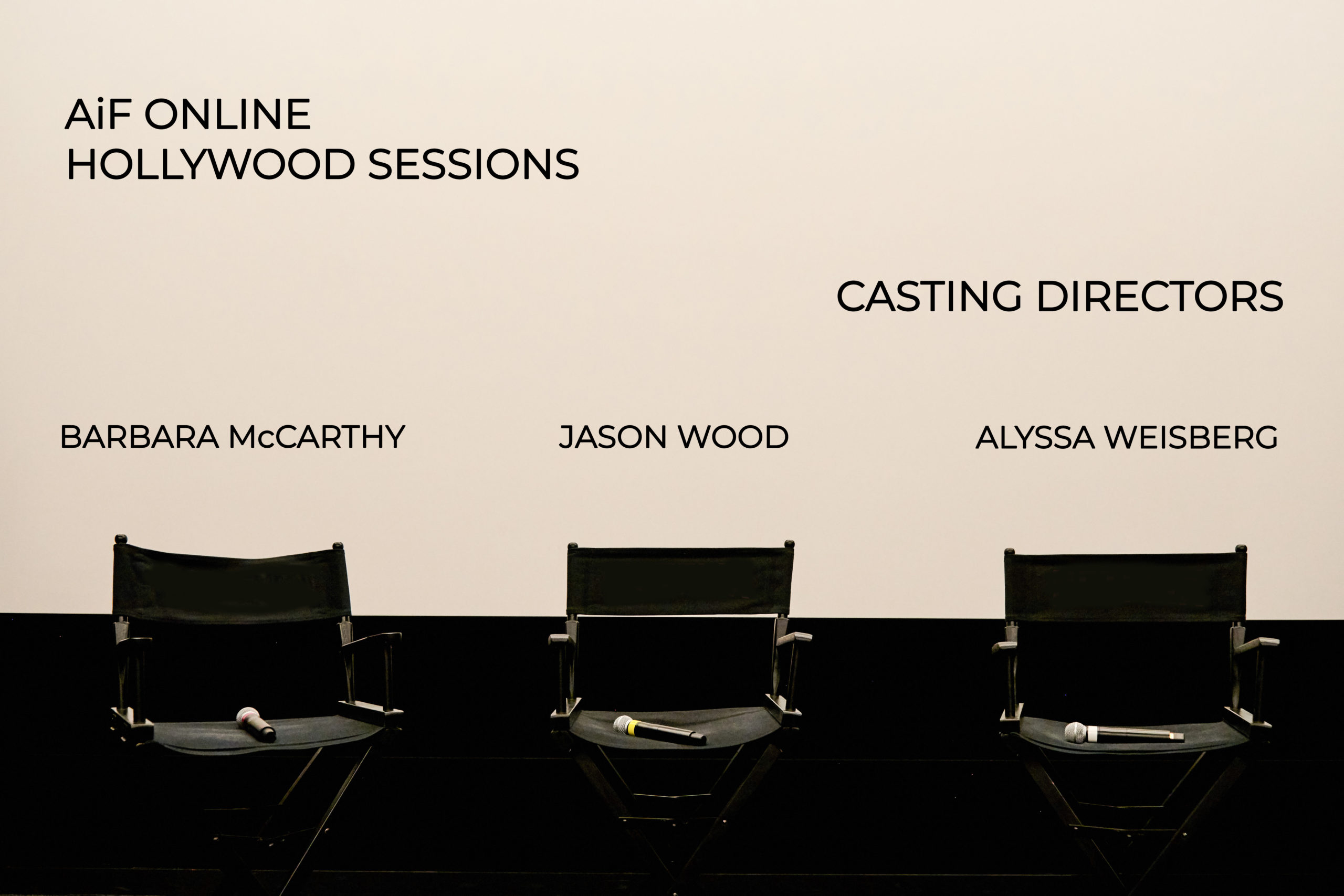 The AiF Hollywood ONLINE panels Casting Directors answer your FAQ's