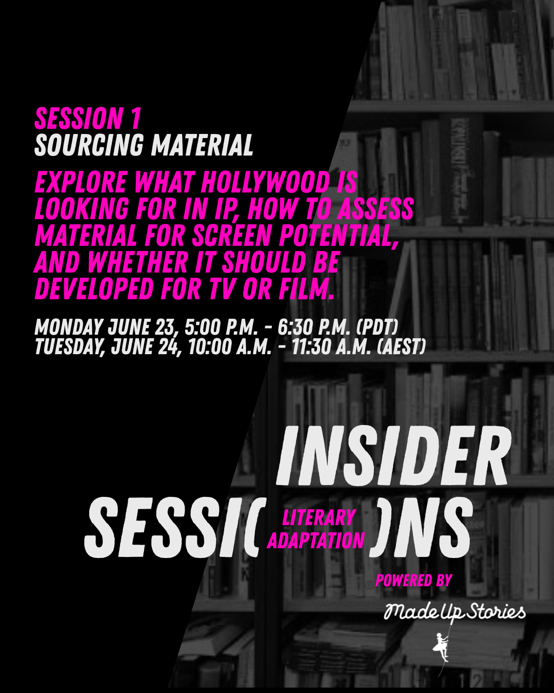SESSION 1 Sourcing Material SESSION 1 Sourcing Material